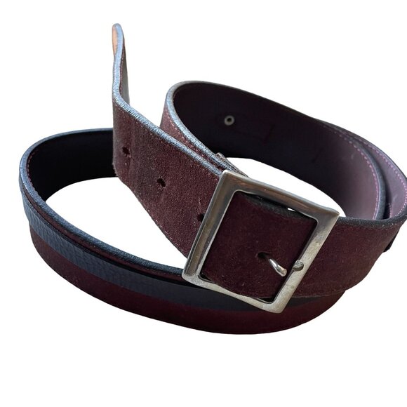 Vintage Dolce & Gabbana Leather Belt Women\'s Brown Made In Italy size 95 main image 14